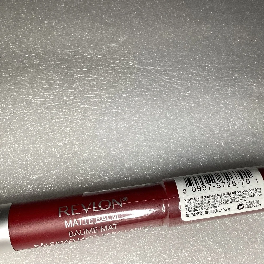 Revlon Matte Balm 270 Fiery Flamboyante New
